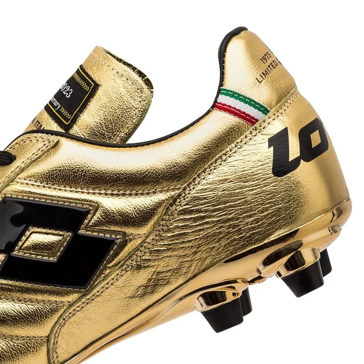 Lotto Stadio OG II FG 50 Years Aniversario - Oro/Negro (EDICIÓN LIMITADA)