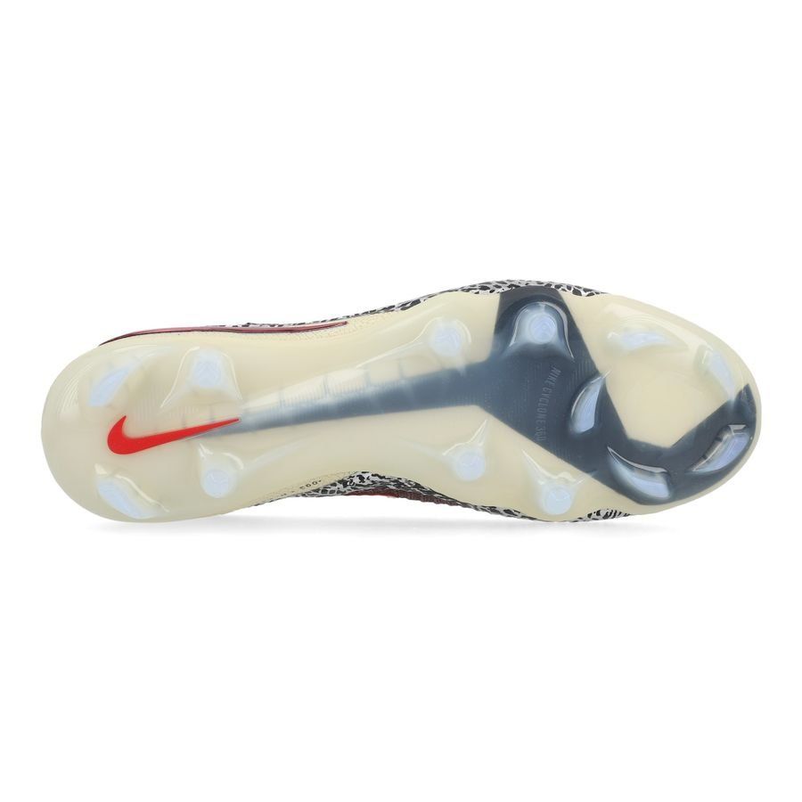 Nike Phantom 6 Elite Low Cut FG United - Burgundy Crush/Universal Red/Fósil