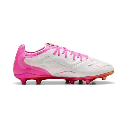 PUMA King 20 Ultimate FG/AG Showtime - PUMA White/Poison Pink/Bright Aqua