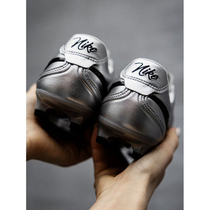 Nike Tiempo Ligera Profesional FG - Plata metalizada/Negro (EDICIÓN LIMITADA)