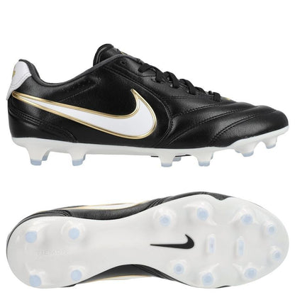 Nike Tiempo Ligera Profesional FG - Negro/Blanco