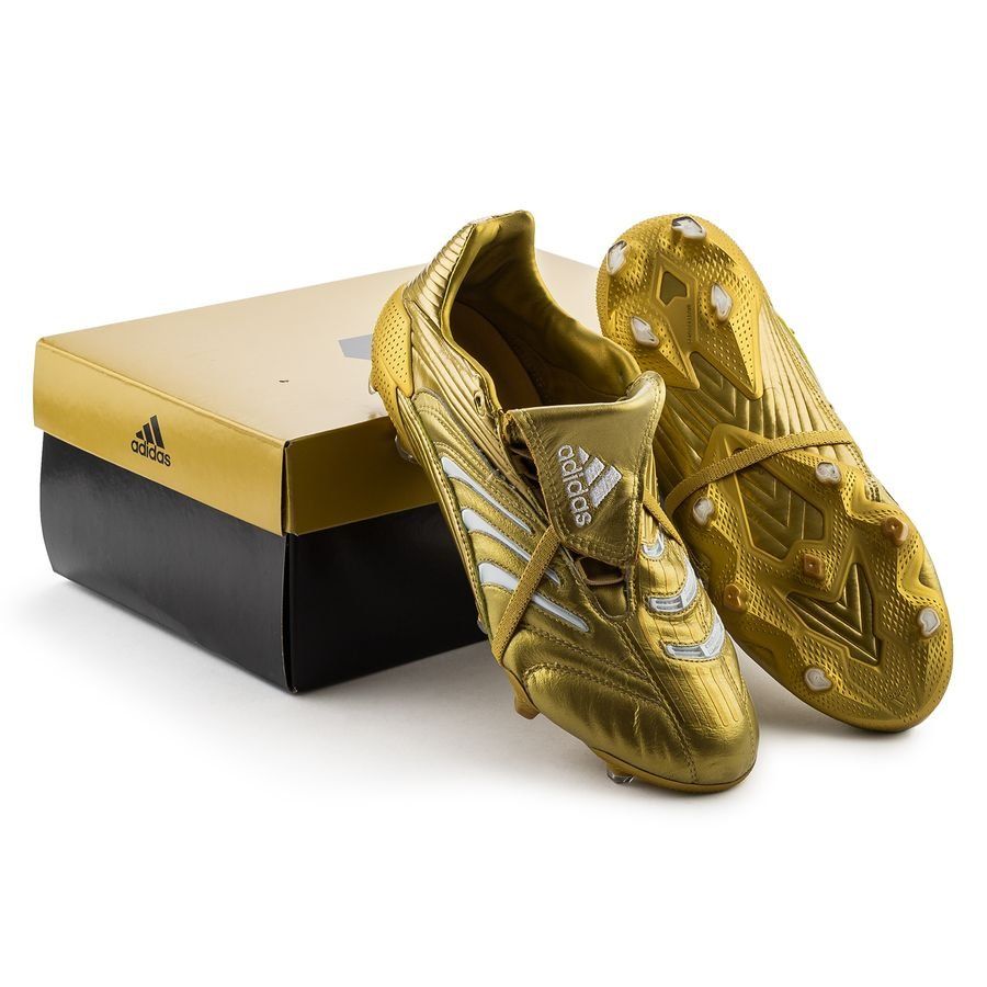 Adidas Predator Absolute FG - Dorado Metálico/Blanco (EDICIÓN LIMITADA)