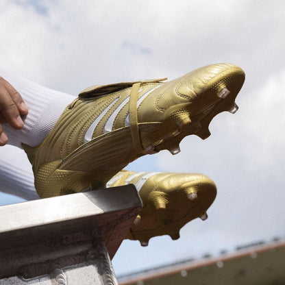 Adidas Predator Absolute FG - Dorado Metálico/Blanco (EDICIÓN LIMITADA)