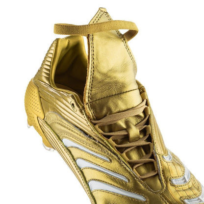 Adidas Predator Absolute FG - Dorado Metálico/Blanco (EDICIÓN LIMITADA)