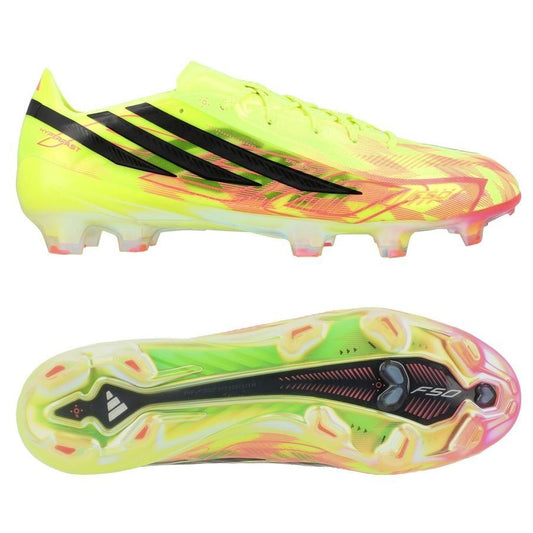 Adidas F50 Hyperfast Elite - Solar Yellow/Core Black/Solar Turquoise