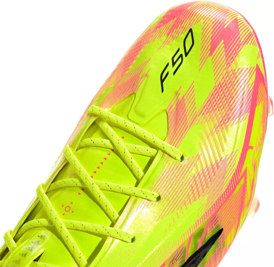 Adidas F50 Hyperfast Elite - Solar Yellow/Core Black/Solar Turquoise
