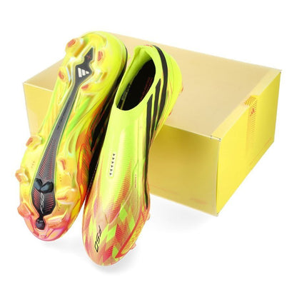 Adidas F50 Hyperfast Elite Laceless FG - Solar Yellow/Core Black/Solar Turquoise