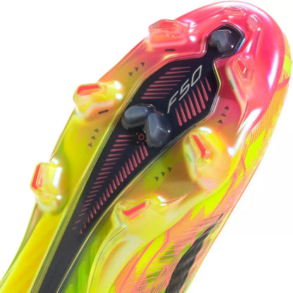 Adidas F50 Hyperfast Elite - Solar Yellow/Core Black/Solar Turquoise