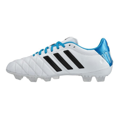 Adidas 11Pro Toni Kroos Edition FG - White/Core Black/Solar Blue (EDICIÓN LIMITADA)