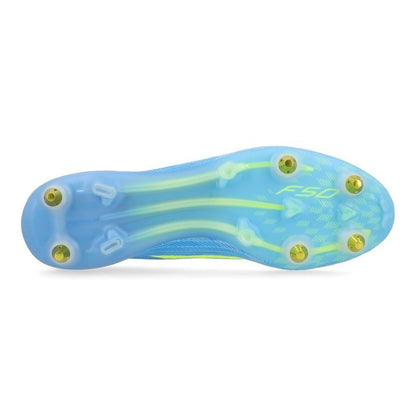 Adidas F50 Elite SG Ice Cold Precision - Lucid Ray Blue/Amarillo solar/Light Utility Aqua