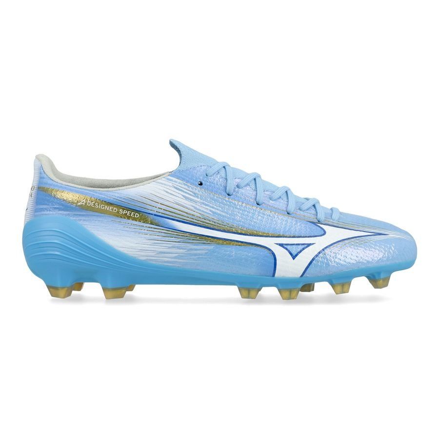 Mizuno Alpha III Elite FG Unity Sky - Celeste/White