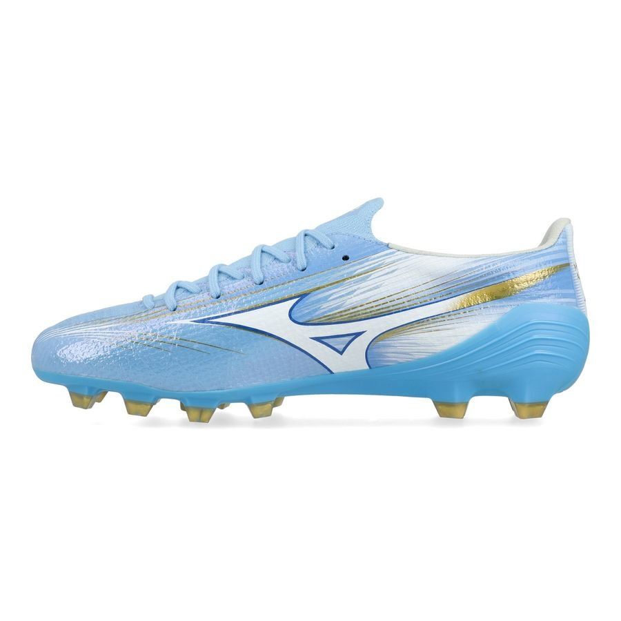 Mizuno Alpha III Elite FG Unity Sky - Celeste/White