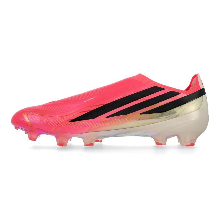 Adidas F50 Hyperfast Elite Laceless FG Road to Glory - Solar Turbo/Core Black/Gold Metallic