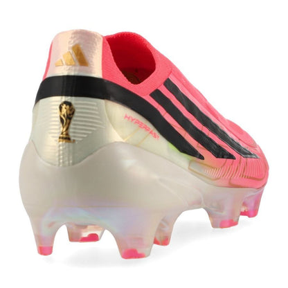 Adidas F50 Hyperfast Elite Laceless FG Road to Glory - Solar Turbo/Core Black/Gold Metallic
