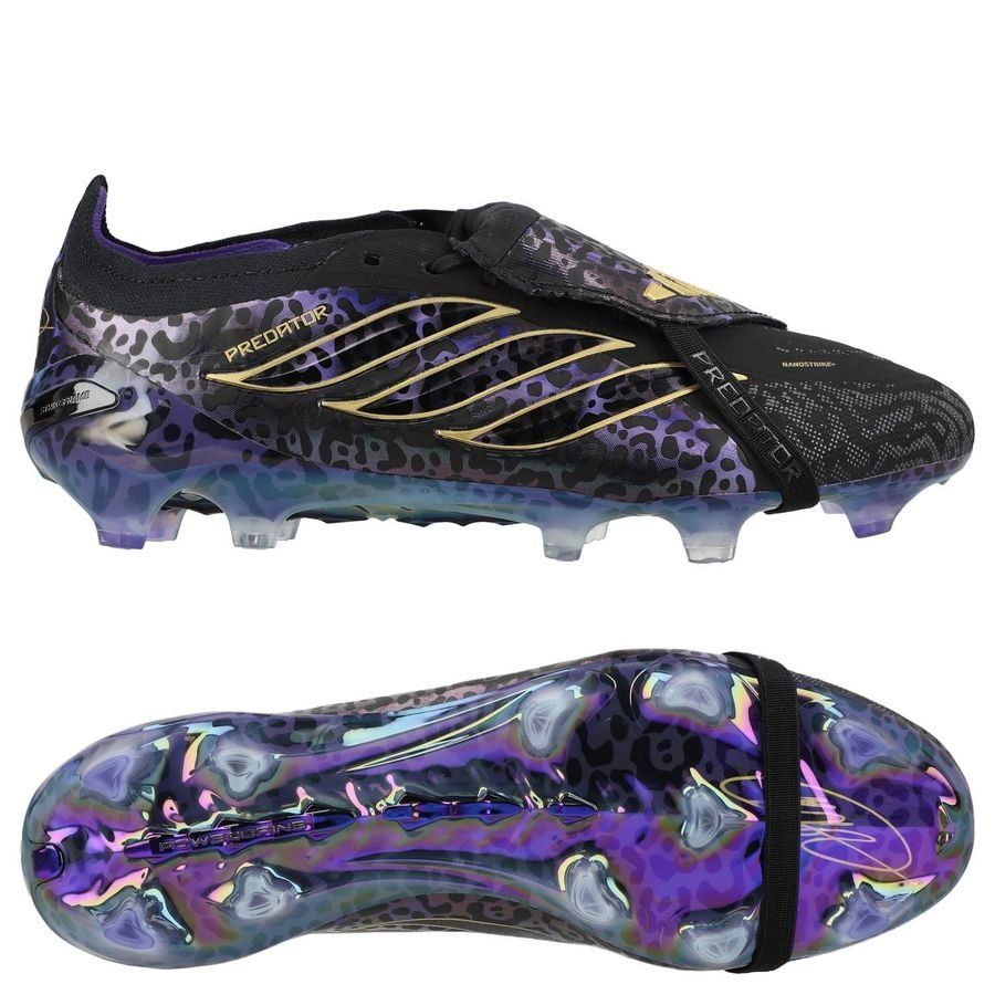 Adidas Predator Elite Fold-over Tongue Elite FG Kaká - Core Black/Purple/Gold Metallic (EDICIÓN LIMITADA)