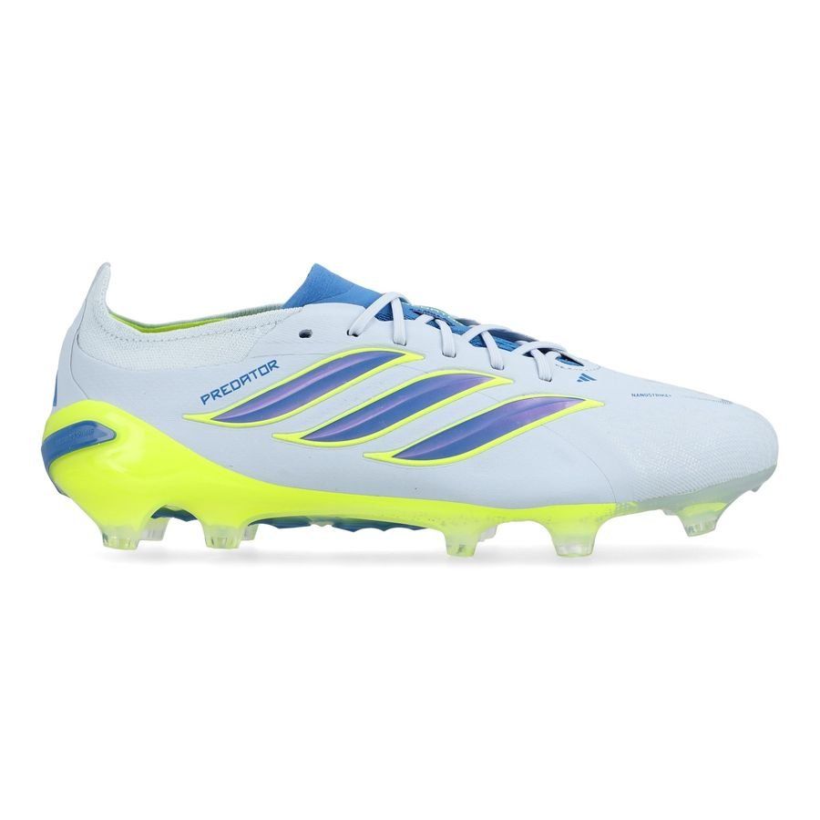 Adidas Predator Elite FG Ice Cold Precision - Crystal Sky/Ray Blue/Amarillo solar