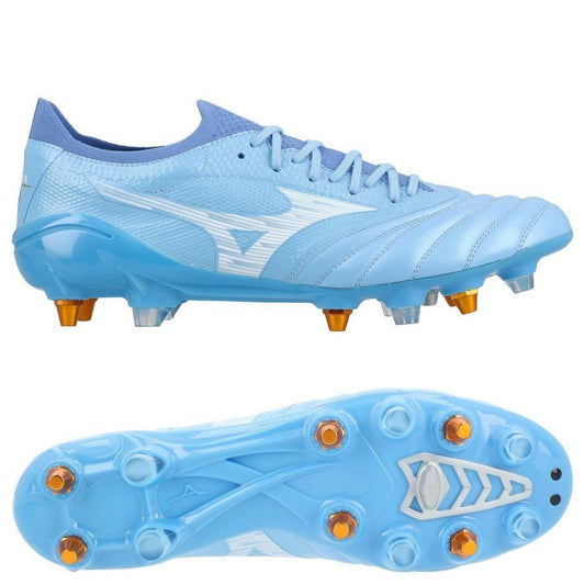 Mizuno Morelia Neo IV Beta Elite SG Unity Sky - Celeste/Blanco/Ultramarino