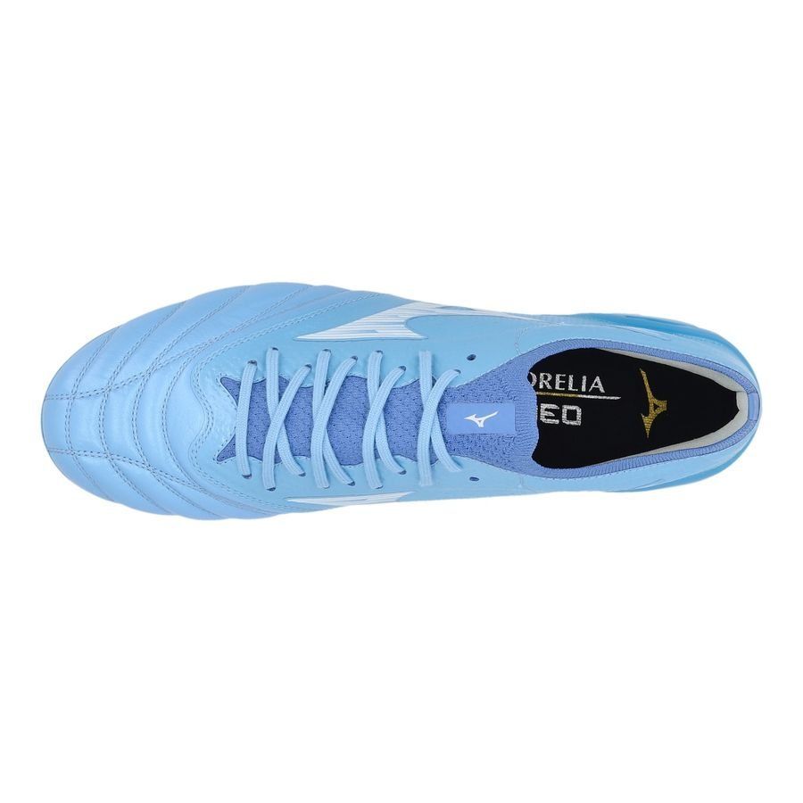 Mizuno Morelia Neo IV Beta Elite SG Unity Sky - Celeste/Blanco/Ultramarino