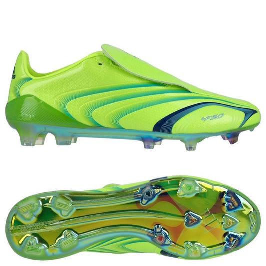 Adidas F50 Elite Tunit FG - Lucid Lemon/Azul real/Light Utility Aqua (EDICIÓN LIMITADA)