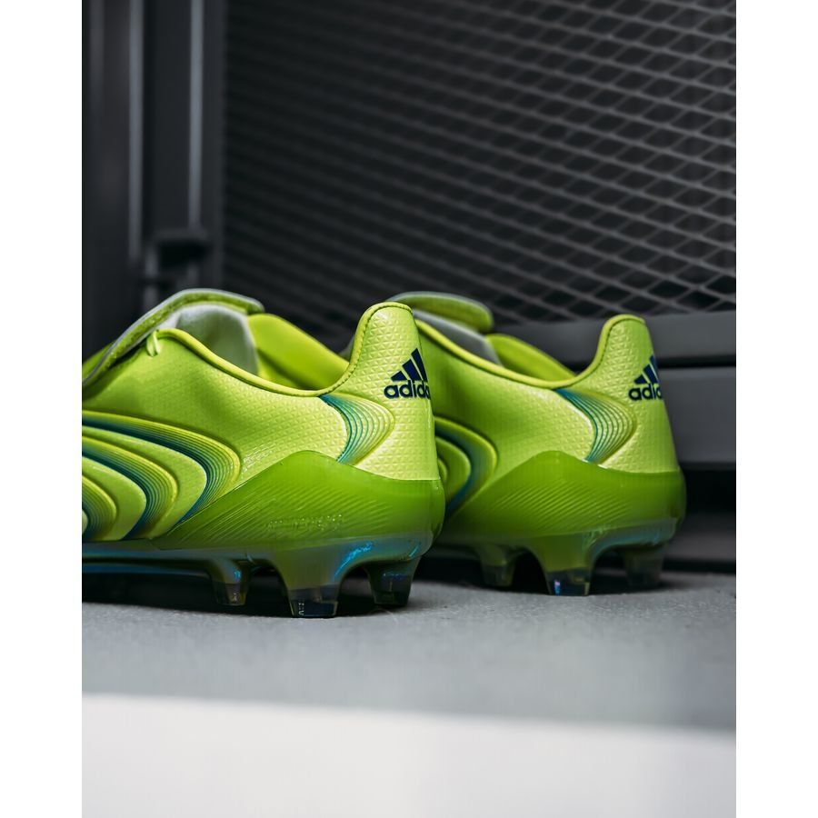 Adidas F50 Elite Tunit FG - Lucid Lemon/Azul real/Light Utility Aqua (EDICIÓN LIMITADA)