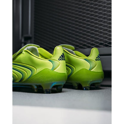 Adidas F50 Elite Tunit FG - Lucid Lemon/Azul real/Light Utility Aqua (EDICIÓN LIMITADA)
