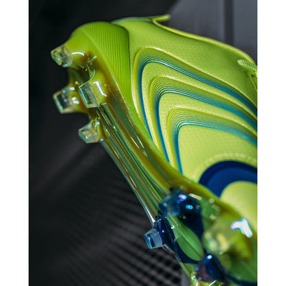 Adidas F50 Elite Tunit FG - Lucid Lemon/Azul real/Light Utility Aqua (EDICIÓN LIMITADA)