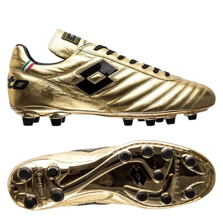 Lotto Stadio OG II FG 50 Years Aniversario - Oro/Negro (EDICIÓN LIMITADA)