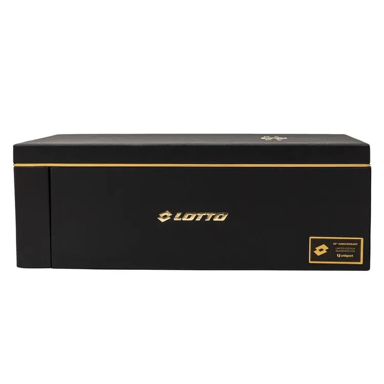 Lotto Stadio OG II FG 50 Years Aniversario - Oro/Negro (EDICIÓN LIMITADA)