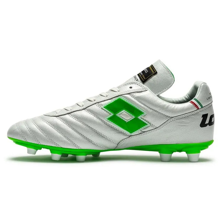 Lotto Stadio OG II FG 50 Years Aniversario 50 Icons - Perla blanca/Verde (EDICIÓN LIMITADA)