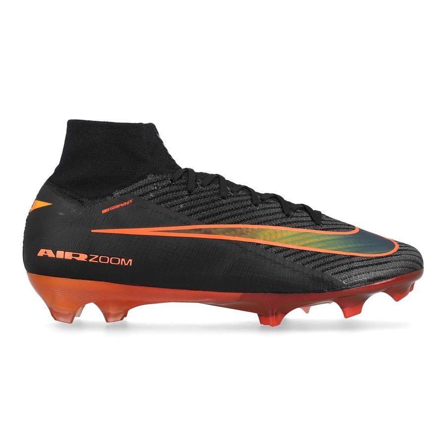Nike Air Zoom Mercurial Superfly 10 Elite FG - Negro/Hiper Carmesí