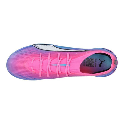 PUMA Ultra 6 Ultimate FG Showtime - Poison Pink/PUMA White/Sun Stream/Bright Aqua