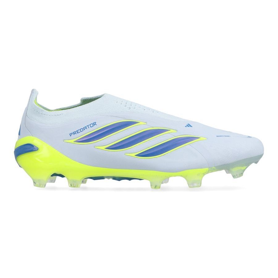 Adidas Predator Elite Laceless FG Ice Cold Precision - Crystal Sky/Ray Blue/Amarillo solar