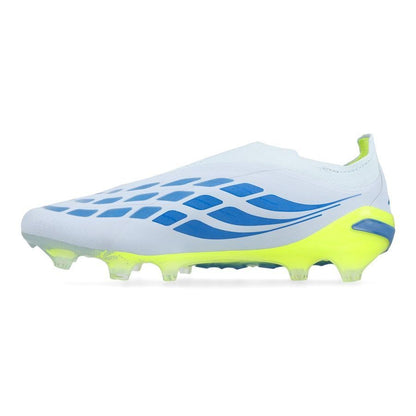 Adidas Predator Elite Laceless FG Ice Cold Precision - Crystal Sky/Ray Blue/Amarillo solar