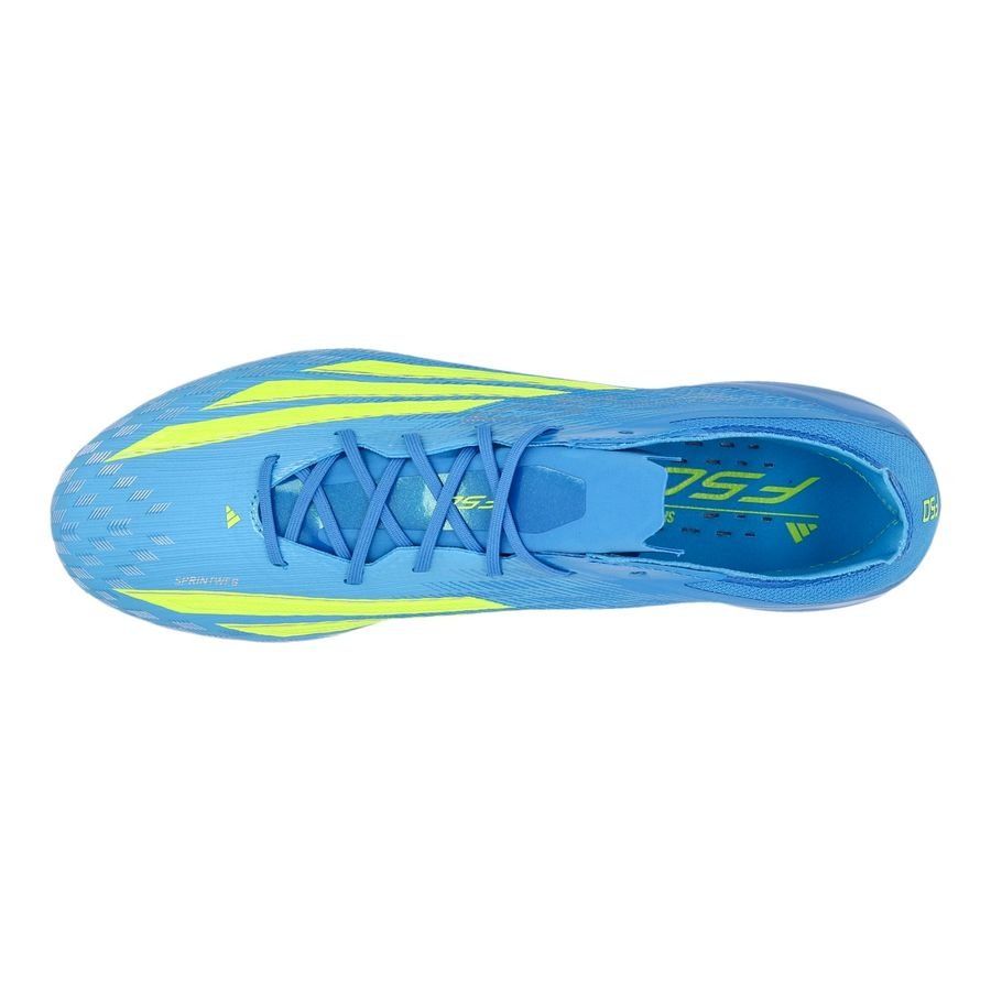 Adidas F50 Elite SG Ice Cold Precision - Lucid Ray Blue/Amarillo solar/Light Utility Aqua