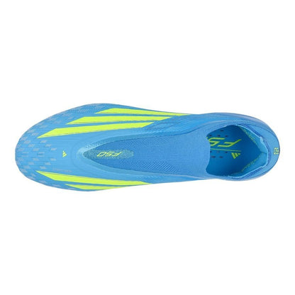 Adidas F50 Elite Laceless FG Ice Cold Precision - Lucid Ray Blue/Amarillo solar/Light Utility Aqua