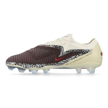 Nike Phantom 6 Elite Low Cut FG United - Burgundy Crush/Universal Red/Fósil