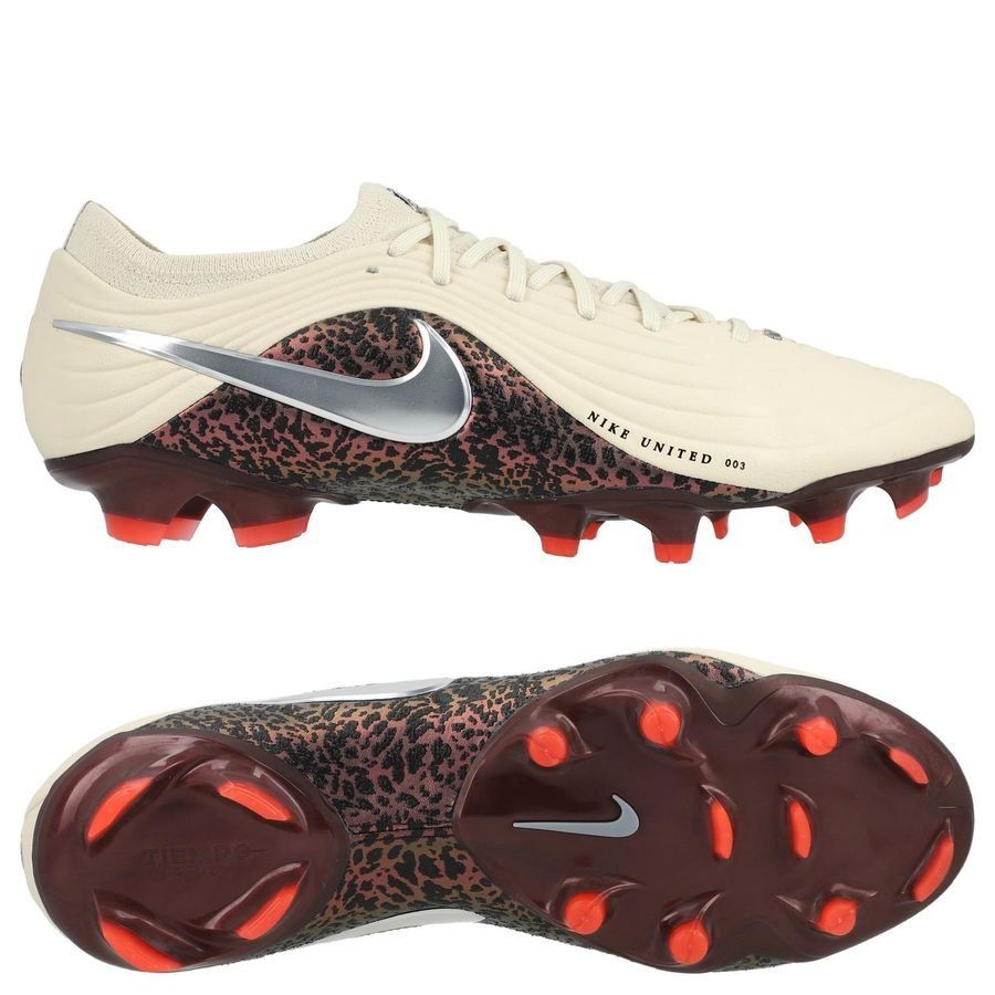 Nike Tiempo Maestro Elite FG United - Fósil/Plata metalizada/Burgundy Crush