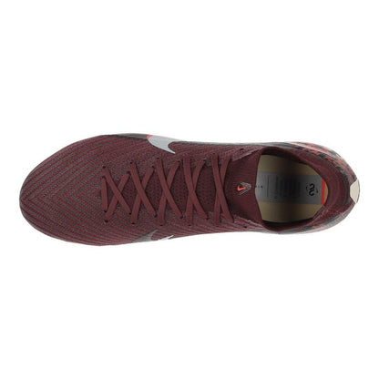 Nike Air Zoom Mercurial Superfly 10 Elite FG United - Burgundy Crush/Plata metalizada/Universal Red/Fósil