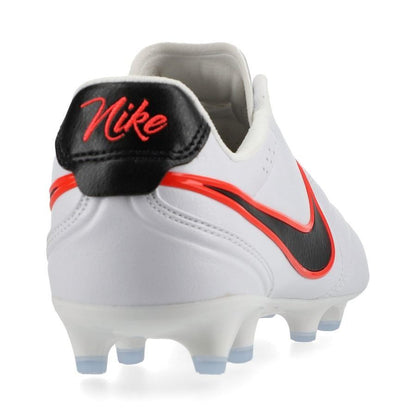 Nike Tiempo Ligera Profesional FG - Blanco/Negro/Carmesí brillante