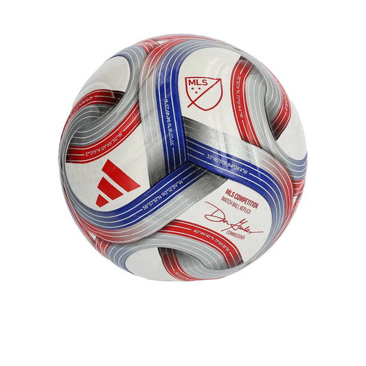 adidas MLS Pro Soccer Ball 2026 - White/Blue/Red