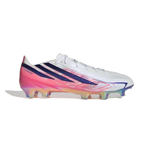 Adidas F50 Hyperfast Elite FG Chaos vs Control - Footwear White/Solar Purple/Solar Turbo