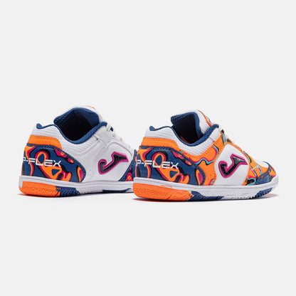 Top Flex Jr 26 Indoor Junior Blanco Naranja