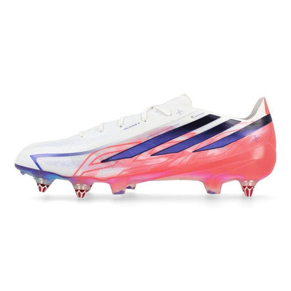 Adidas F50 Hyperfast Elite SG Chaos vs Control - Footwear White/Solar Purple/Solar Turbo
