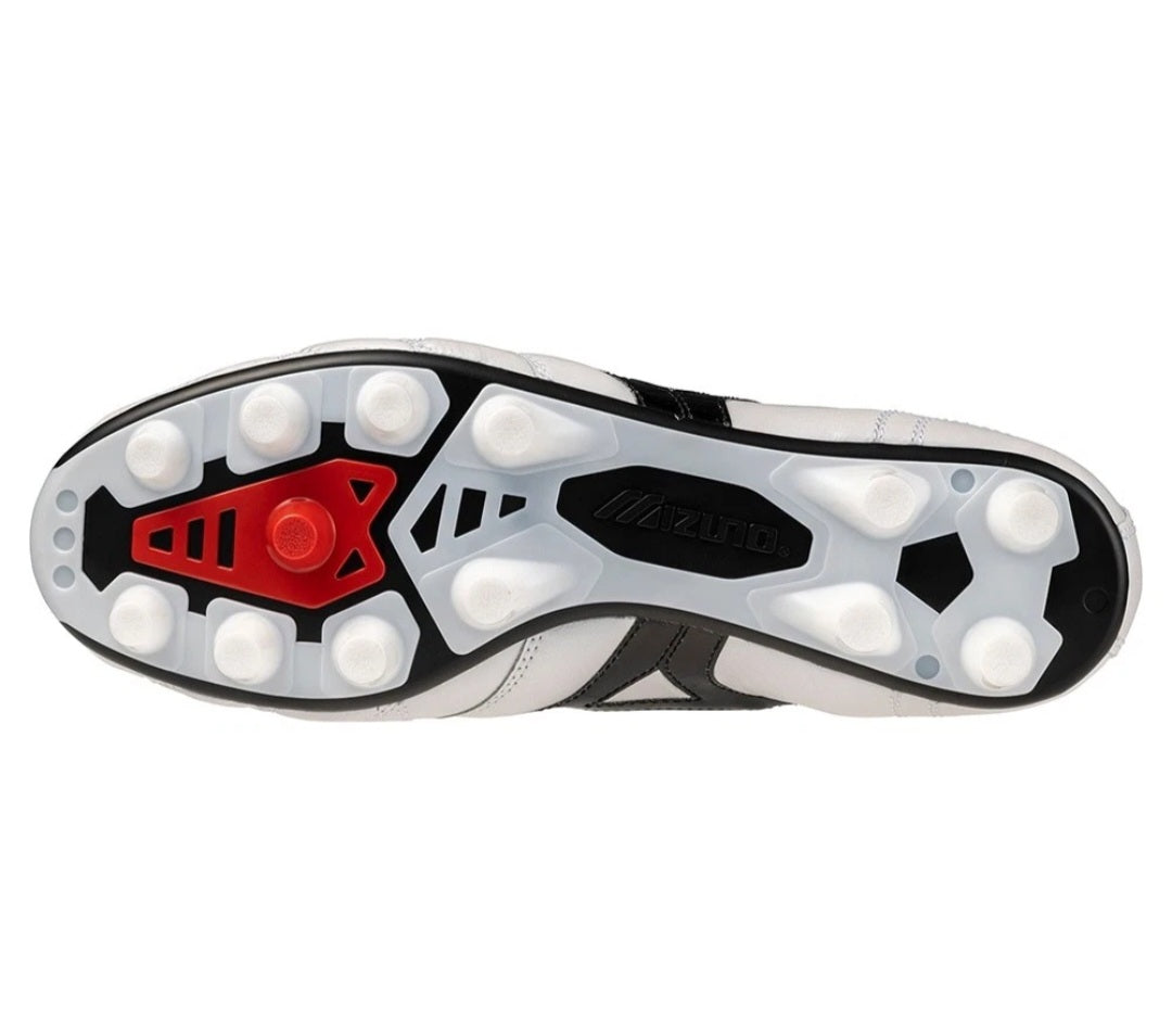 Mizuno Morelia II Made in Japan FG - Blanco/Negro/Rojo