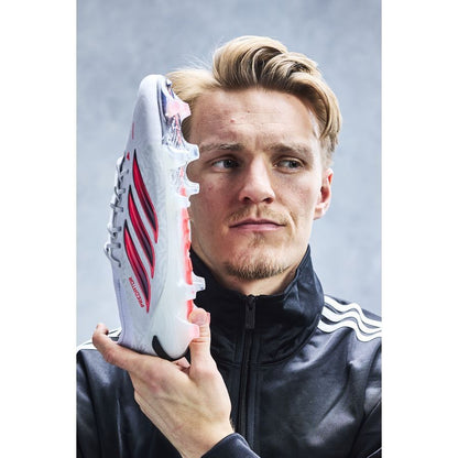 Adidas Predator Elite FG Chaos vs Control - Footwear White/Solar Turbo/Core Black