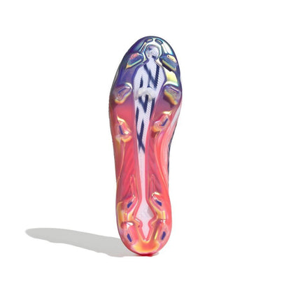 Adidas F50 Hyperfast Elite FG Chaos vs Control - Footwear White/Solar Purple/Solar Turbo