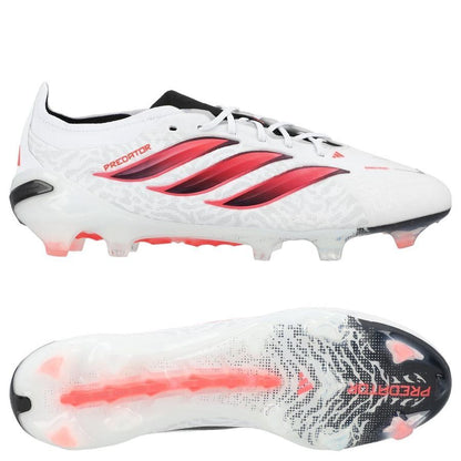 Adidas Predator Elite FG Chaos vs Control - Footwear White/Solar Turbo/Core Black