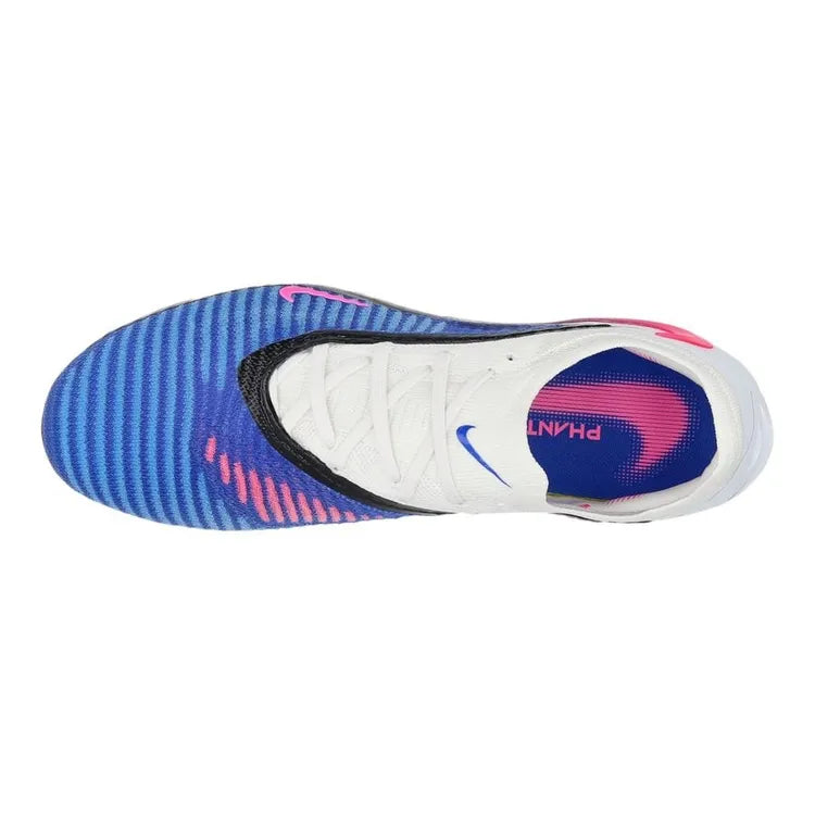 Nike Phantom 6 Elite Low Cut FG Attack - Racer Blue/Pink Blast/White