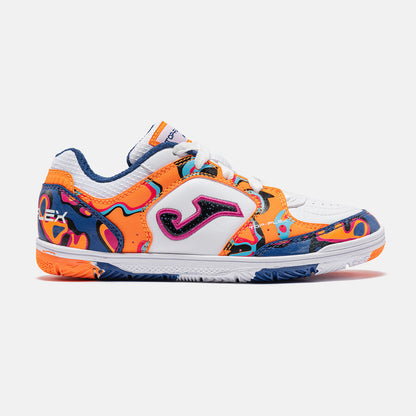 Top Flex Jr 26 Indoor Junior Blanco Naranja