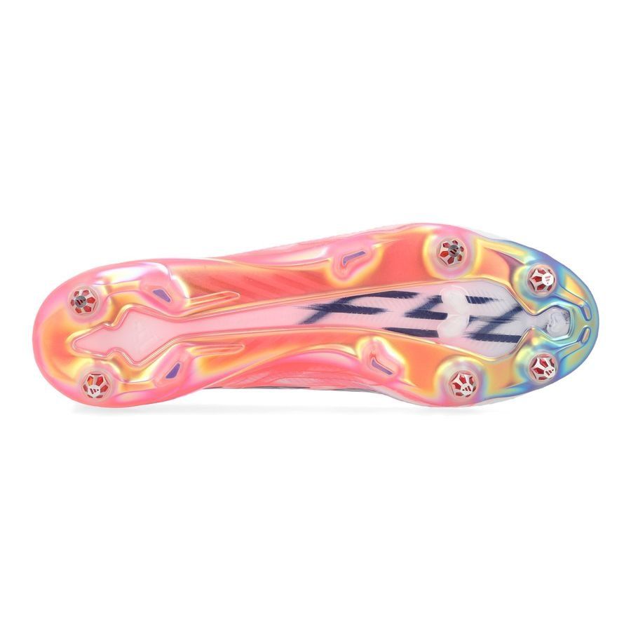 Adidas F50 Hyperfast Elite SG Chaos vs Control - Footwear White/Solar Purple/Solar Turbo